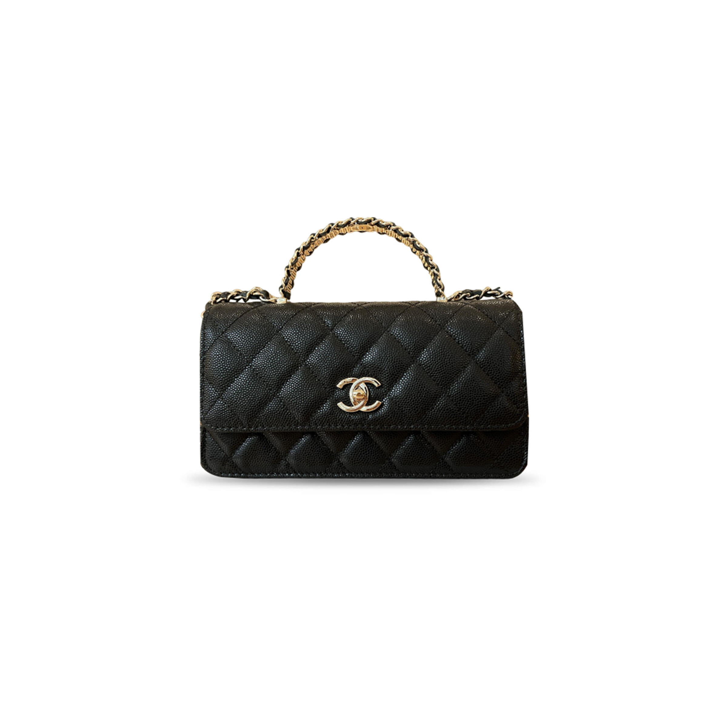 CHANEL PORTABLE FLAP BAG A96181 (19.5*17*5cm)